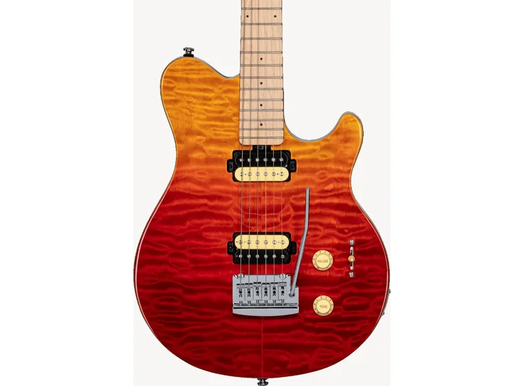 Sterling by Music Man Axis AX3QM Spectrum Red 