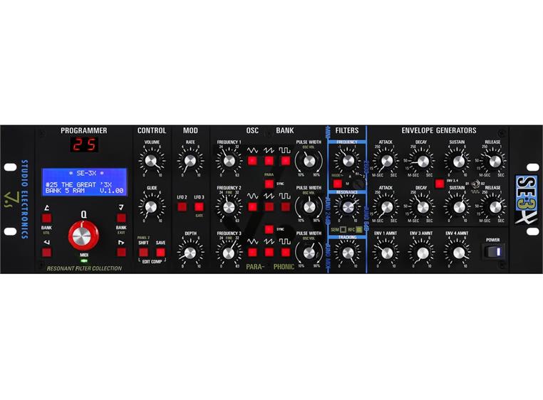 Studio Electronics SE-3X Monophonic Synth with 3-note Paraphonic mode