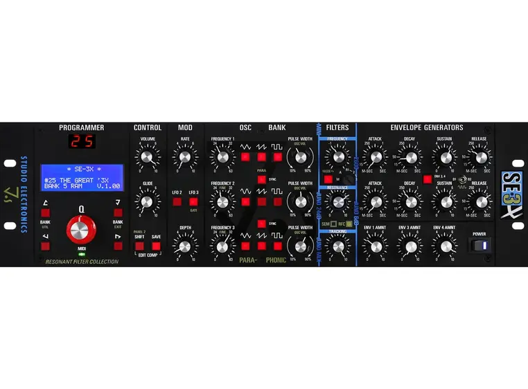 Studio Electronics SE-3X Monophonic Synth with 3-note Paraphonic mode