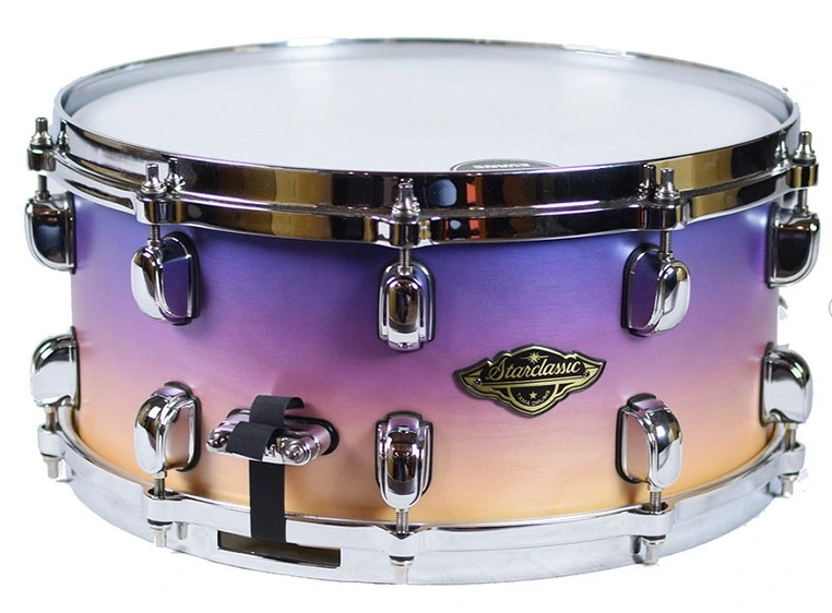Tama WBSS65-SAF SC Walnut/Birch 14x6.5 skarptromme, Satin Purple 