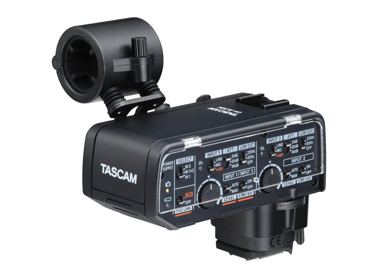 Tascam CA-XLR2D-C Mikrofonadapter til kamera, Canon
