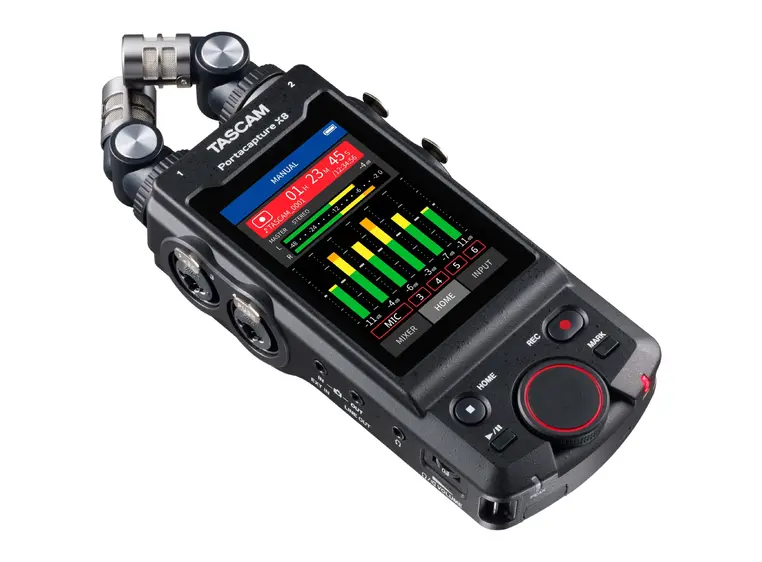 Tascam Portacapture X8 Multi-track Handheld Recorder 