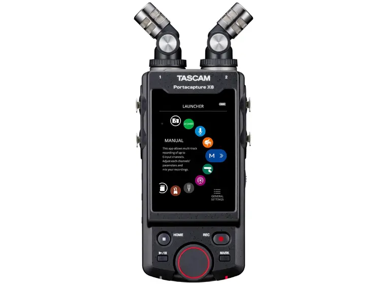 Tascam Portacapture X8 Multi-track Handheld Recorder 