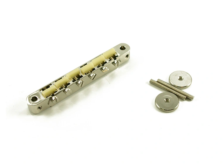 TonePros AVR2G N - Tune-O-Matic Bridge (Vintage ABR-1 Replacement) - Nickel 