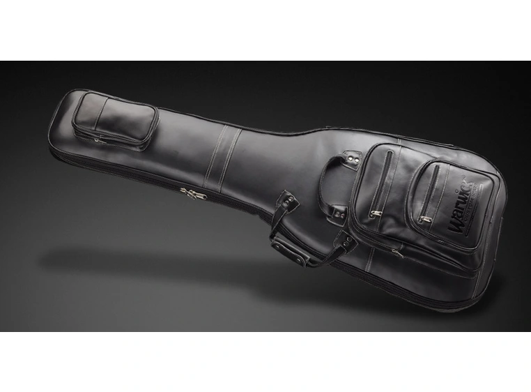 Warwick - Genuine Handmade Leather Bags Hollow Body Electric Bass Gig Bag 