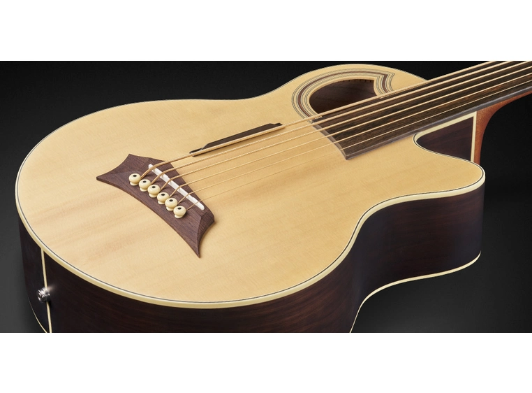 Warwick RockBass Alien Deluxe 6String,Fretless,NaturalTransparentSatin 