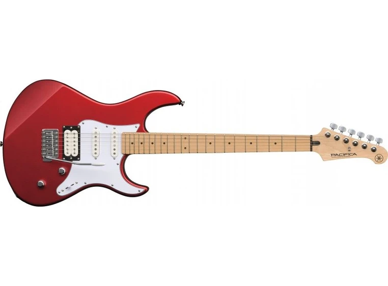 Yamaha Pacifica 112VMRM Med Remote Lesson. Metallic Red 