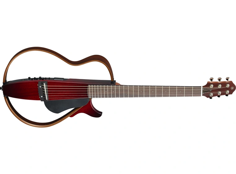 Yamaha SLG200S Steel Silent Guitar Crimson Red Burst Finish 