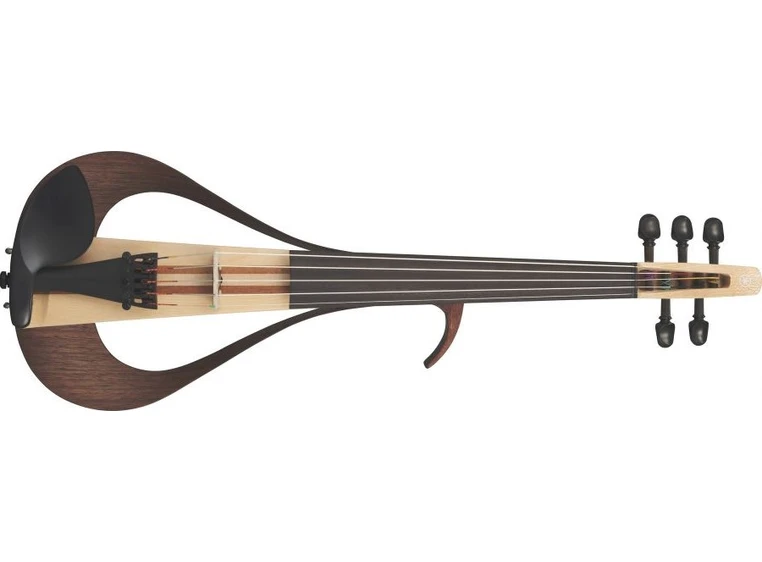 Yamaha YEV-105 Electric Violin, 4/4 5-String Violin, Natural Finish 