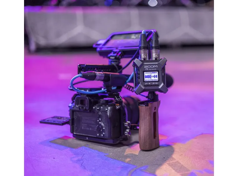 Zoom F3 Kompakt 2-spors feltopptaker, 32 bit 