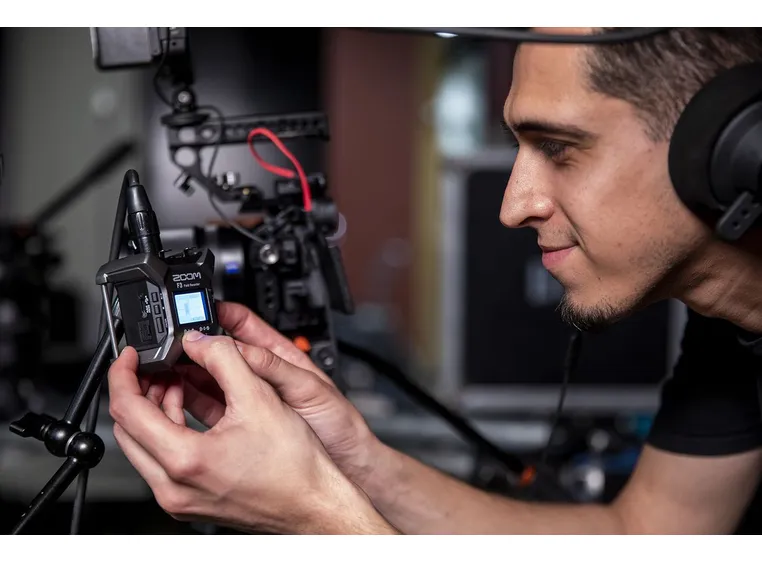 Zoom F3 Kompakt 2-spors feltopptaker, 32 bit 