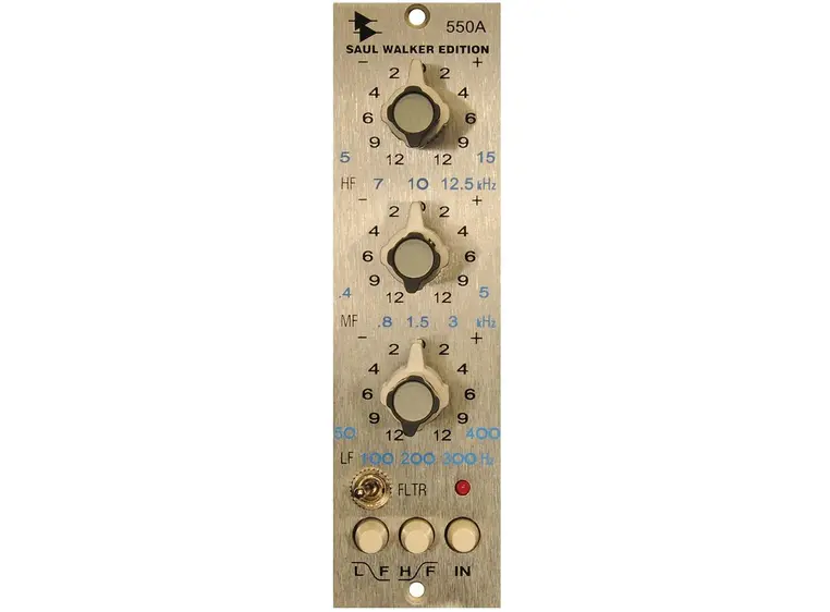 API 550A Saul Walker Edition 3 band EQ 500 Series for API frames 