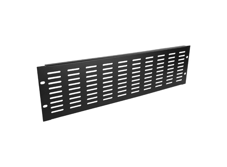 Adam Hall Parts 87223 VH 19" U-Shaped Vent. Panel, vert. slots,3U 