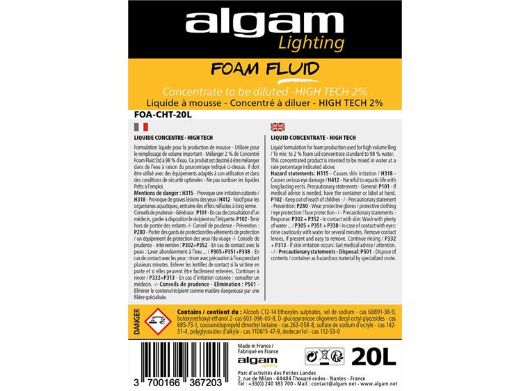Algam Lighting 20 L foam high tec FOA-CHT-20L (concentrate)