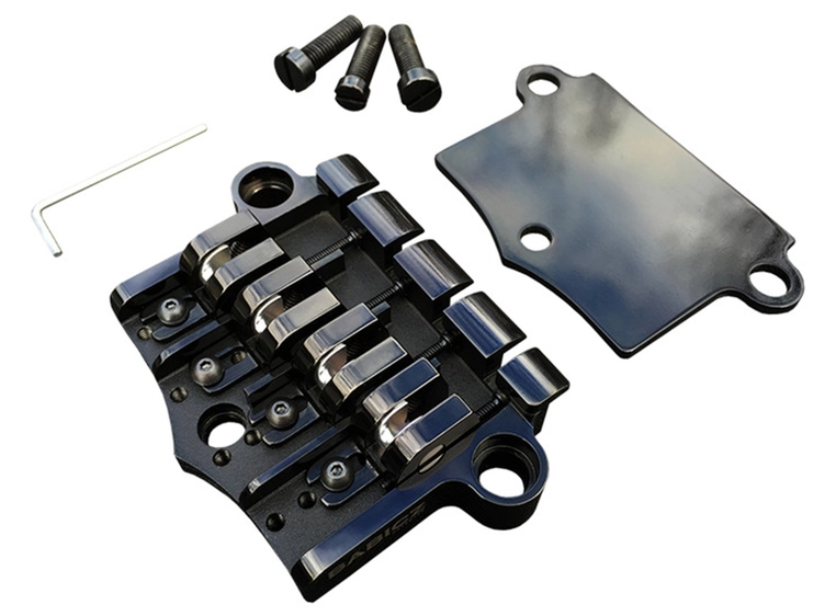Babicz FCH 3-Point Bass Bridge - Black 4-String G-Style 