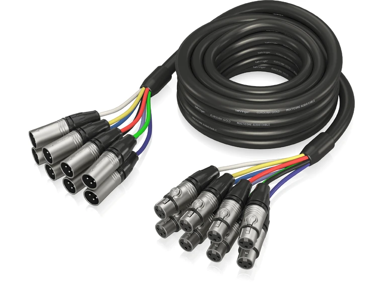 Behringer GMX-500 Gold Performance Multikabel 8x8 xlr-xlr 5m 
