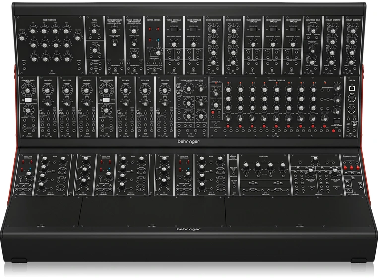 Behringer System 55 Complete Modular Synth,25Mod,midi toCV+2 Eurorack 