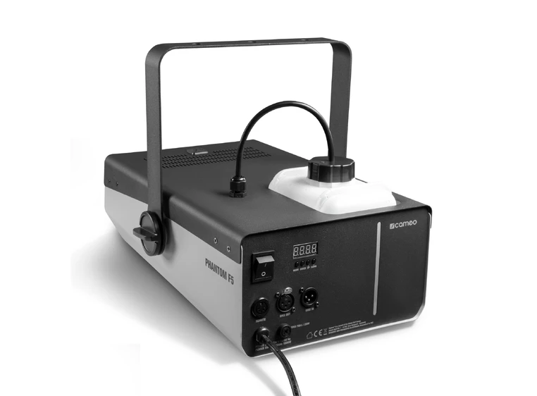 Cameo PHANTOM F5 - 1500 W High Output Fog Machine, Two-Color Tank Illumination 