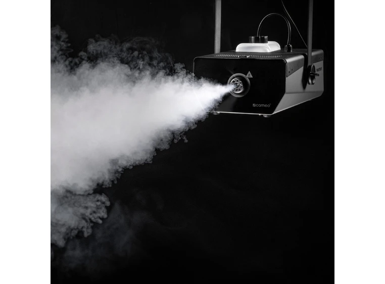 Cameo PHANTOM F5 - 1500 W High Output Fog Machine, Two-Color Tank Illumination 