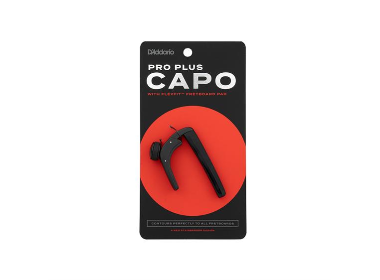 D'Addario PW-CP-19 NS Capo Pro Plus Black