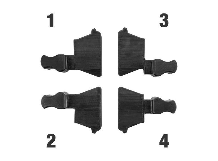 Defender 3 2D Adapter Set - Defender 3 Adapter set for centre section/ramp 