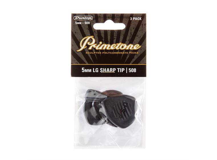 Dunlop 477P508 Primetone Round Tip 3-pack
