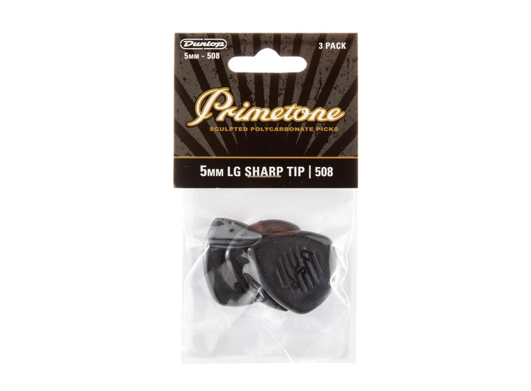 Dunlop 477P508 Primetone Round Tip 3-pack 