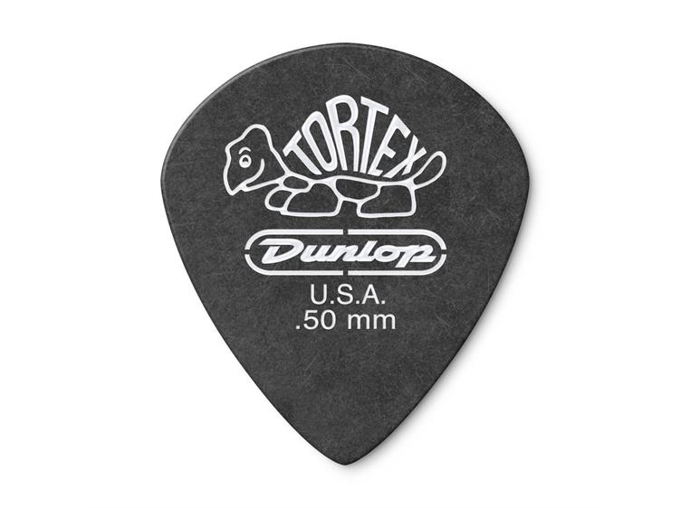 Dunlop 482P.50 Tortex Pitch Black Jazz 3 12-pakning