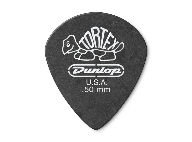 Dunlop 482P.50 Tortex Pitch Black Jazz 3 12-pakning 