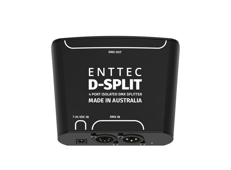 Enttec 70578 DSPLIT Splitter Isolated,3&5 pin inn, 4 stk 5 Pin ut