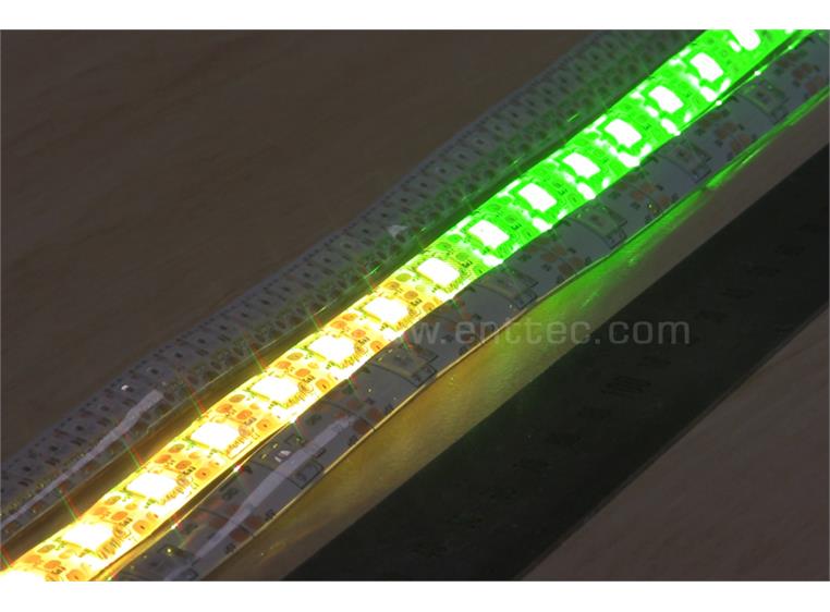 Enttec 8PL60-F Pixel Tape, RGB Hvit PCB. 60 LEDs/m, 5V. 5 meter