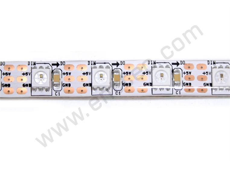 Enttec 8PL60-F Pixel Tape, RGB Hvit PCB. 60 LEDs/m, 5V. 5 meter