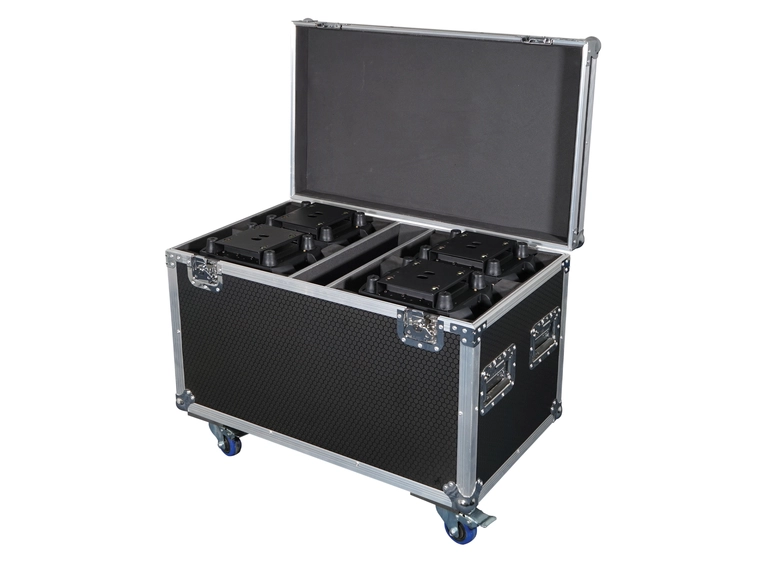 Equinox Flightcase for 4 x Fusion 260ZR Passer 4 x Fusion 260ZR 
