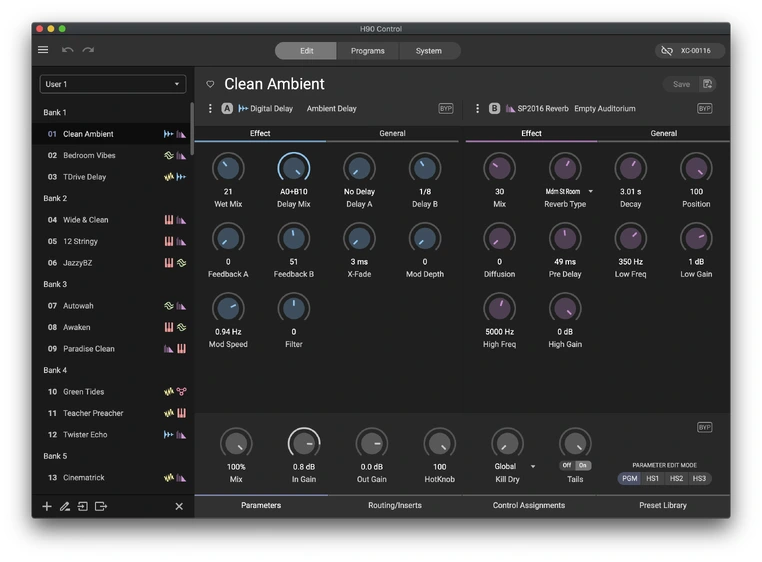 Eventide H90 Harmonizer Multieffekt Pedal 