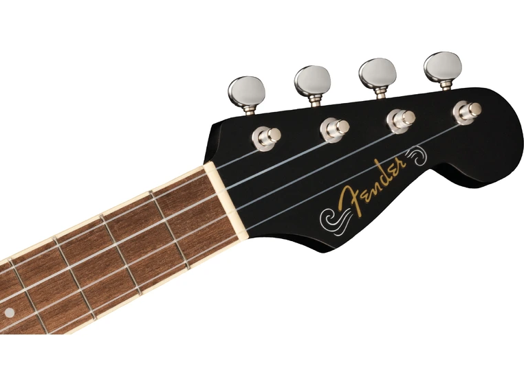 Fender Avalon Tenor Ukulele Walnut Gripebrett Black 