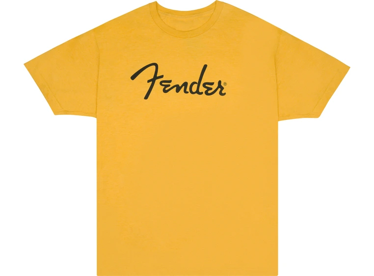 Fender Spaghetti Logo T-Shirt Butterscotch, XL 