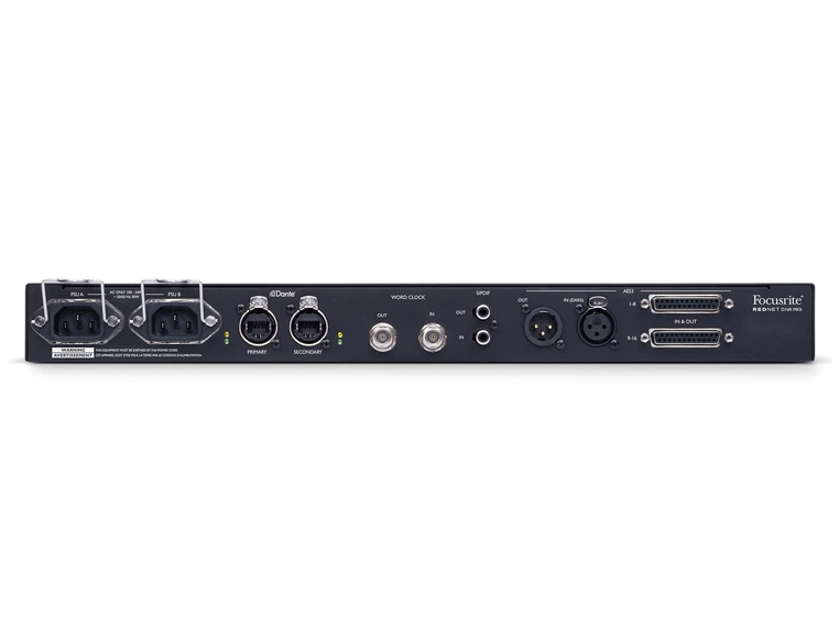 Focusrite RedNet D16R MkII 16 kanaler AES I/O med gain trim 