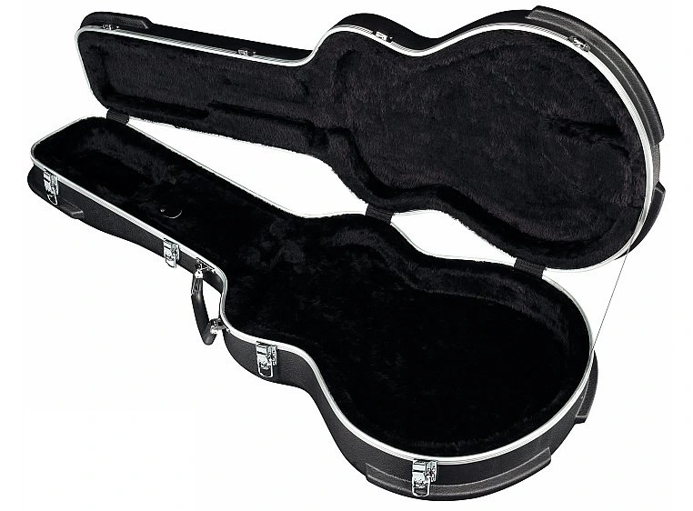 Framus Premium Electric Guitar ABS Case (Semi-Hollowbody), Curved - Black 