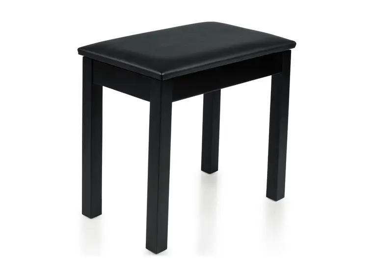 Gator Frameworks GFW-KEYBENCH-WDBKS Deluxe Wooden Piano Bench in Black 