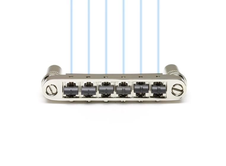 Graph Tech Ghost PN-8863-N0 - Loaded ResoMax NV2 Bridge, 6 mm - Nickel 