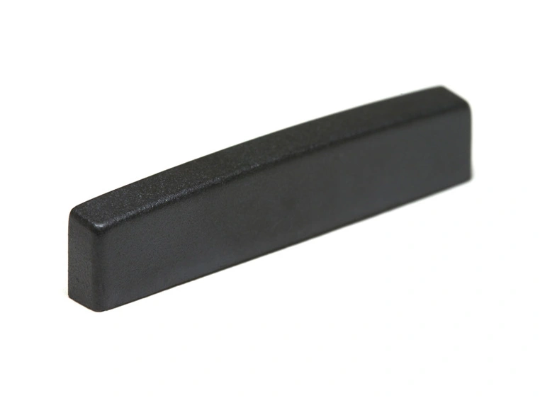 Graph Tech PT-4000-00 Black TUSQ XL Blank Jumbo Guitar Nut - Electric, Flat 