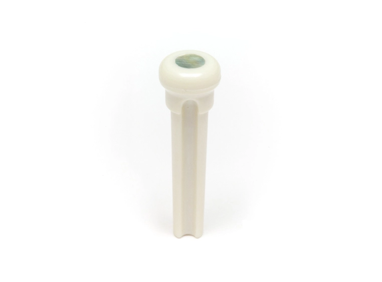 Graph Tech TUSQ LP-1000-60 - Bridge Pins White, Paua Shell Inlay 60pk 