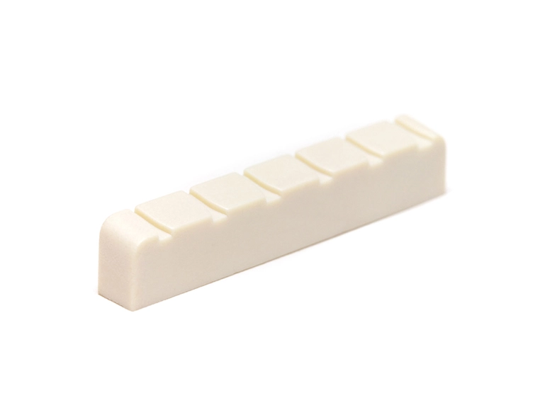Graph Tech TUSQ PQ-6220-00, 2 long Classical Guitar Nut, Flat, Slotted 