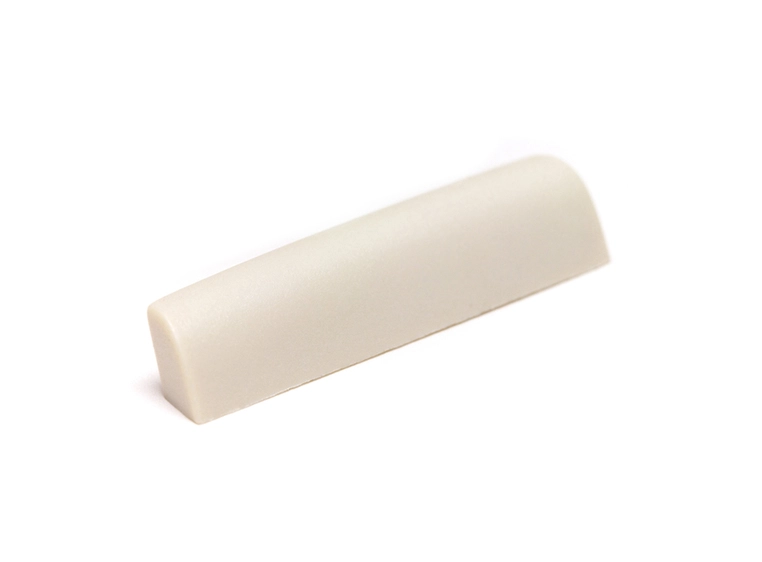 Graph Tech TUSQ PQ-M100-00 - Acoustic Guitar Nut, Angled Bottom, Blank 