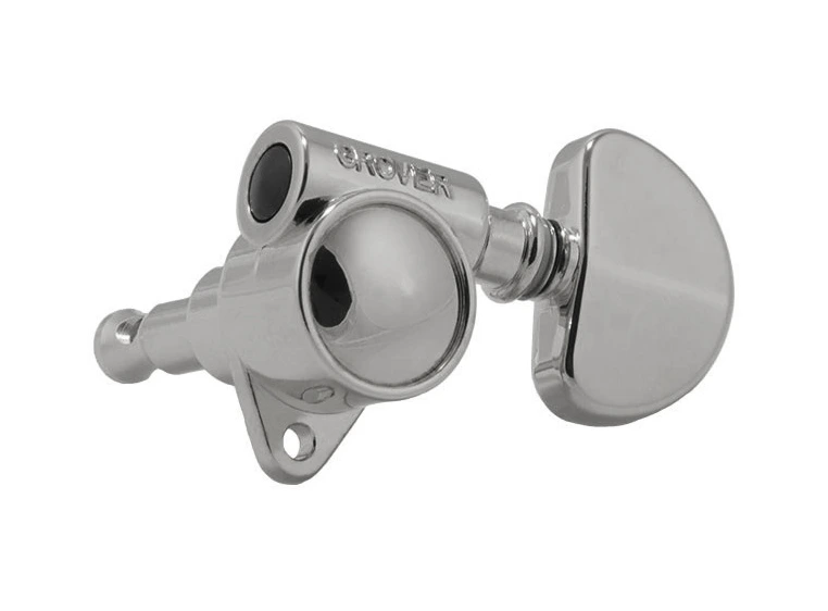 Grover 102CV Original 'Milk Bottle' Guitar Machine Heads, 3+3 - Chrome 