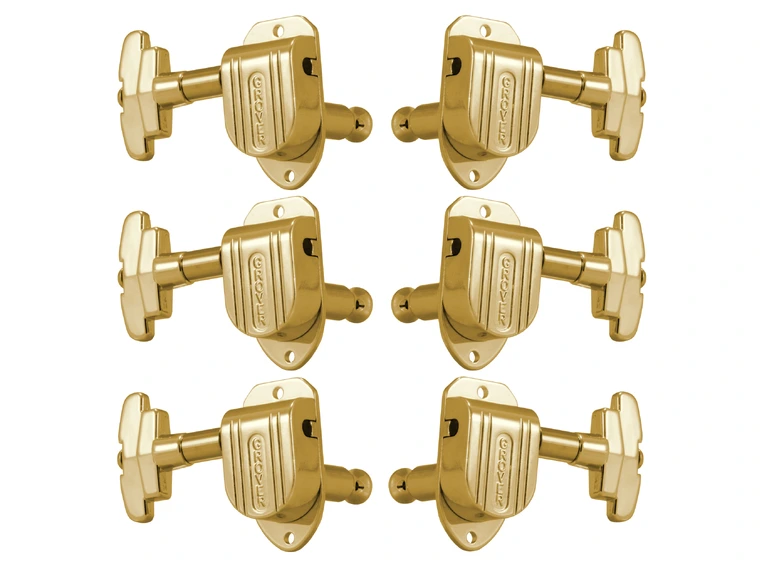 Grover 150G Imperial Machine Heads 3+3 - Gold 