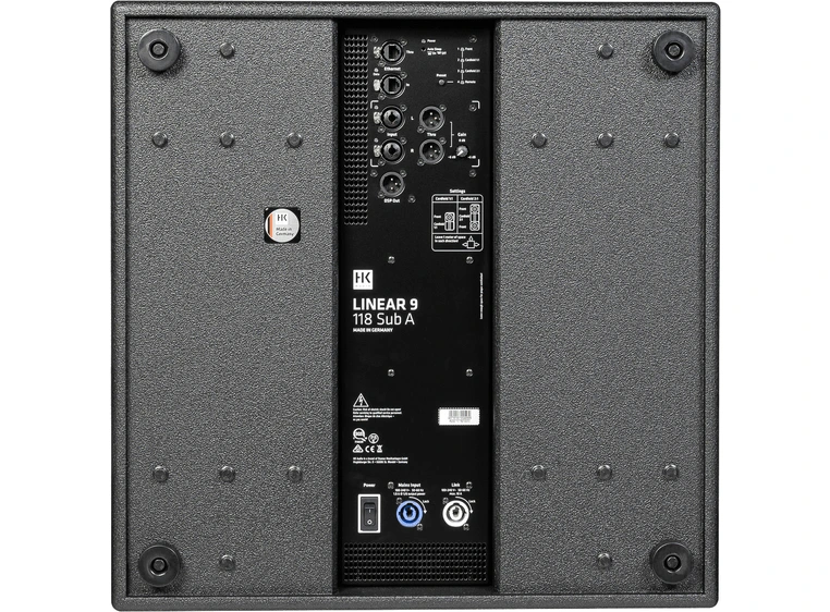 HK Audio L9-118SA 18" subwoofer 1100 W compact direct-radiating 