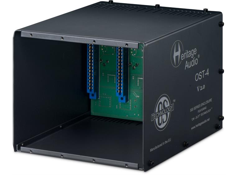 Heritage Audio OST4 V2 500-Rack 4-slot 500 Serien rack, 4 slot, LINK