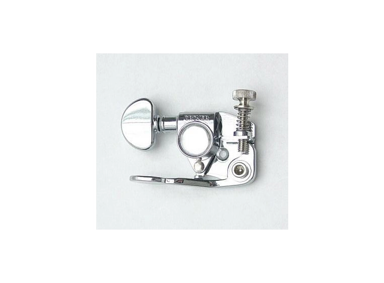 Hipshot GT1 - Guitar Xtender Lefthand for Grover 102 Rotomatics - Chrome 