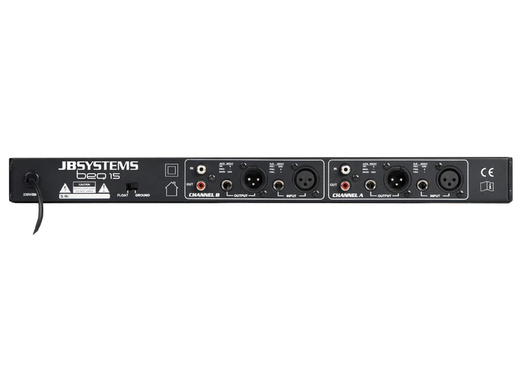 JB Systems BEQ-15 Equalizer 2x 15 bånd 